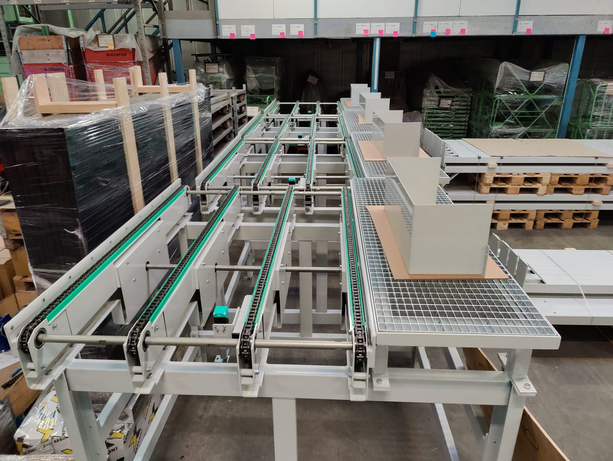 , Conveyor system for installation in Atex classified area