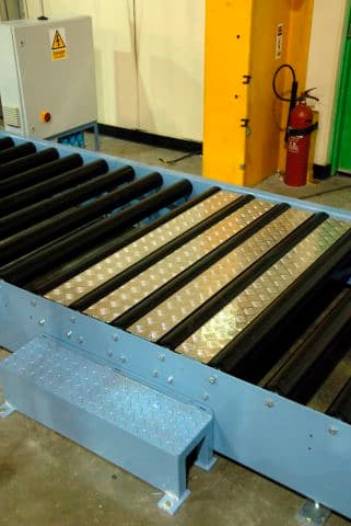 , Linpac Plastics Chose a Q Pallet Conveyor System for Their Finished Goods