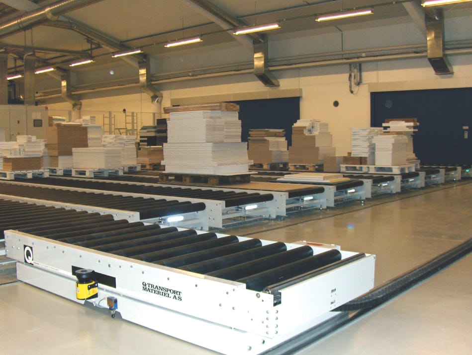 , Montana &#8211; New conveyor plant from Q-System is the logistic key in Montana’s new spraying department